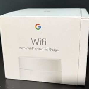 Google WiFi System Router Replacement for Whole Home Coverage NLS-1304-25 White